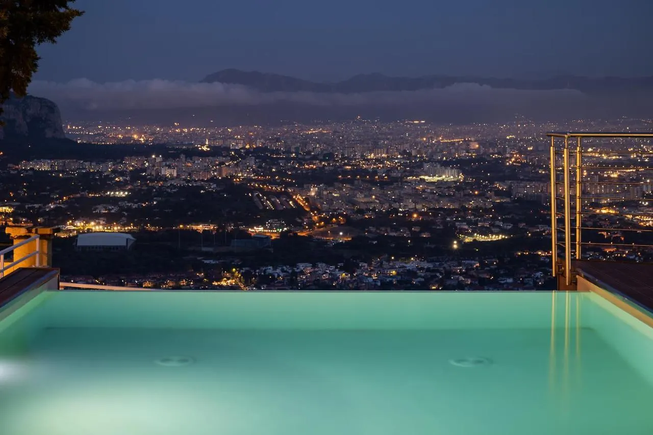 Villa Vista Mare Con Piscina Privata A Mondello Palermo 0*,